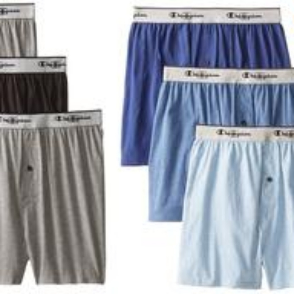 3 pack Champion men's double dry boxers